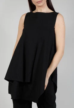 Ixos Tops^Pulp Fiction Tunic Top in Black