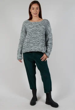 Umit Unal Knitwear|Jumpers^Purl Knit Jumper in Original Grey