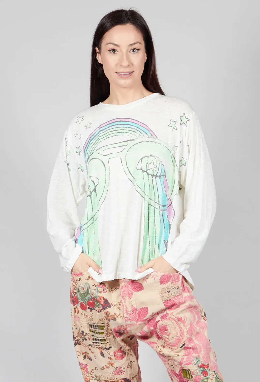 Magnolia Pearl Tops^Rainbow Vision Viggo T in South Beach