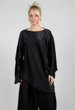 La Vaca Loca Tops^Raj Acto Top in Black