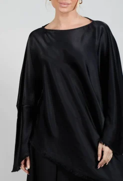 La Vaca Loca Tops^Raj Acto Top in Black