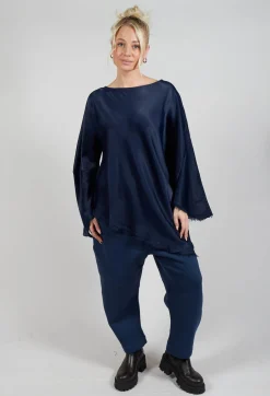 La Vaca Loca Tops^Raj Acto Top in Extra Blue