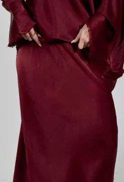 La Vaca Loca Skirts^Raj Sicilia Skirt in Smoky Red
