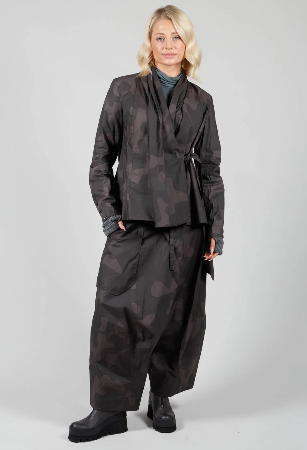 Jayko Shirts & Blouses^Ran Wrap Over Shirt in Unique
