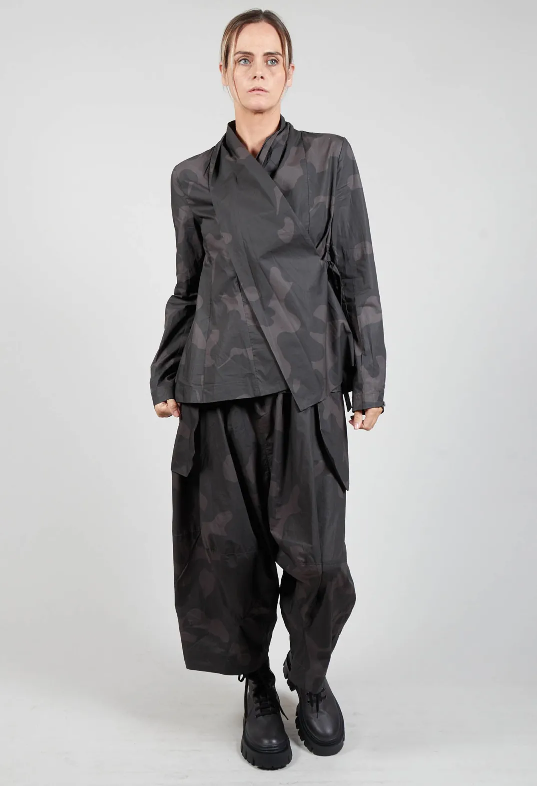 Jayko Shirts & Blouses^Ran Wrap Over Shirt in Unique