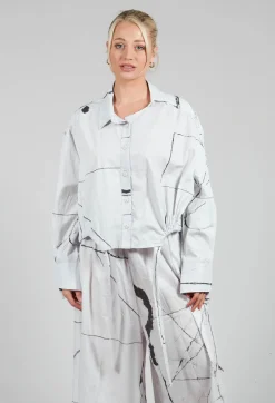 La Vaca Loca Shirts & Blouses^Recta Shirt in Off White Banner