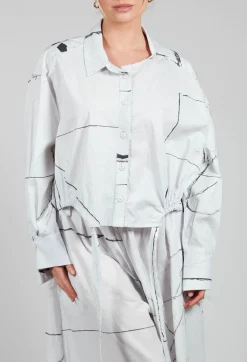 La Vaca Loca Shirts & Blouses^Recta Shirt in Off White Banner