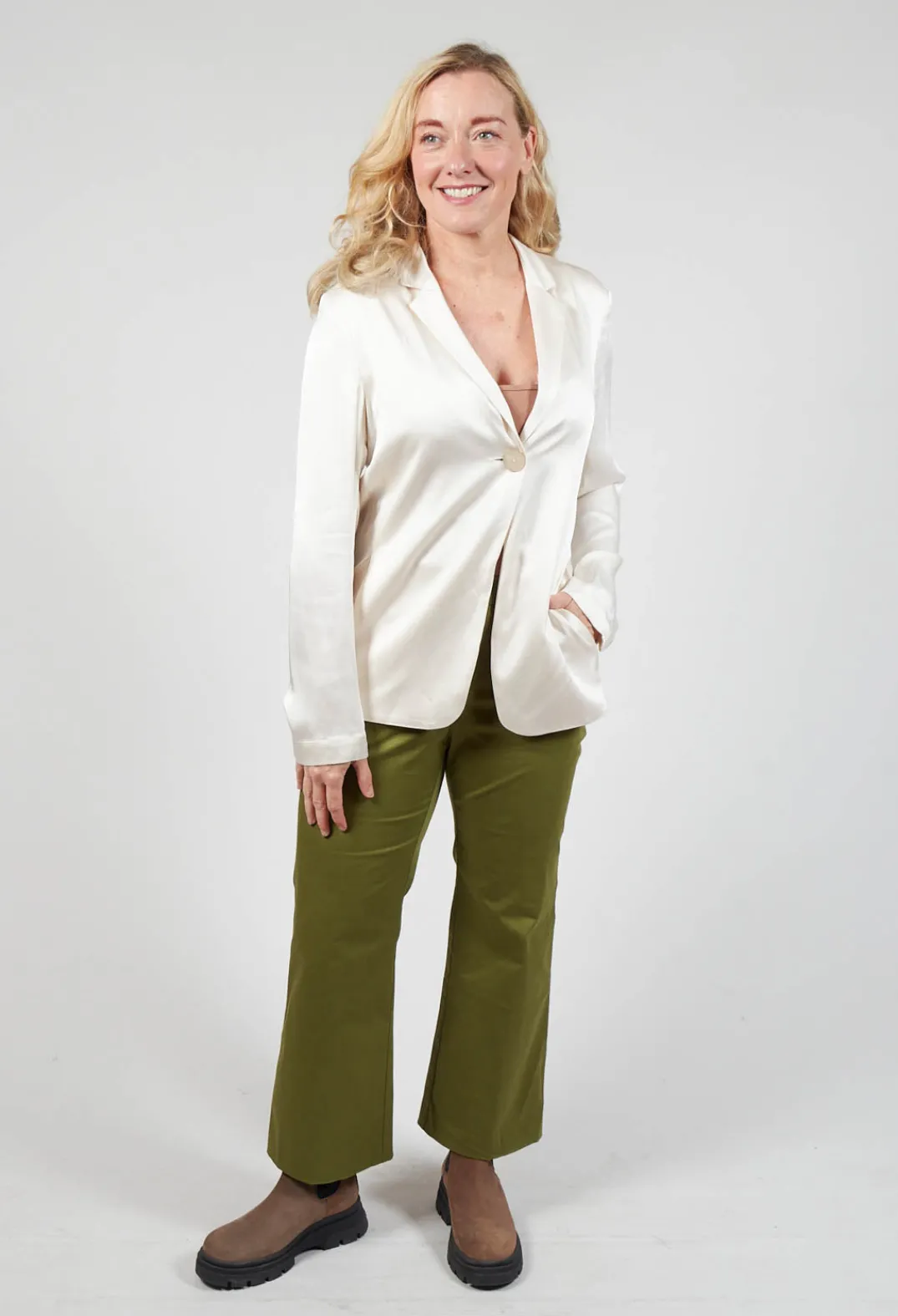 Maliparmi Jackets^Relaxed Blazer in Rugiada