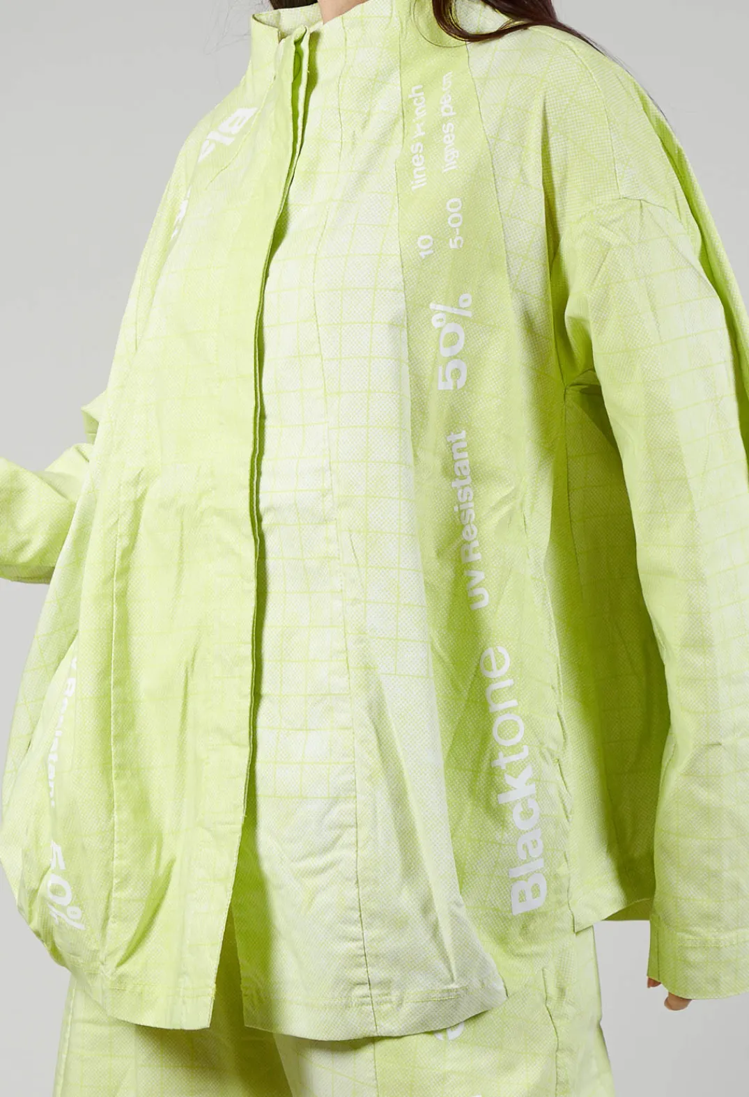 Rundholz Black Label Jackets^Relaxed Fit Jacket in Placed Sun Print