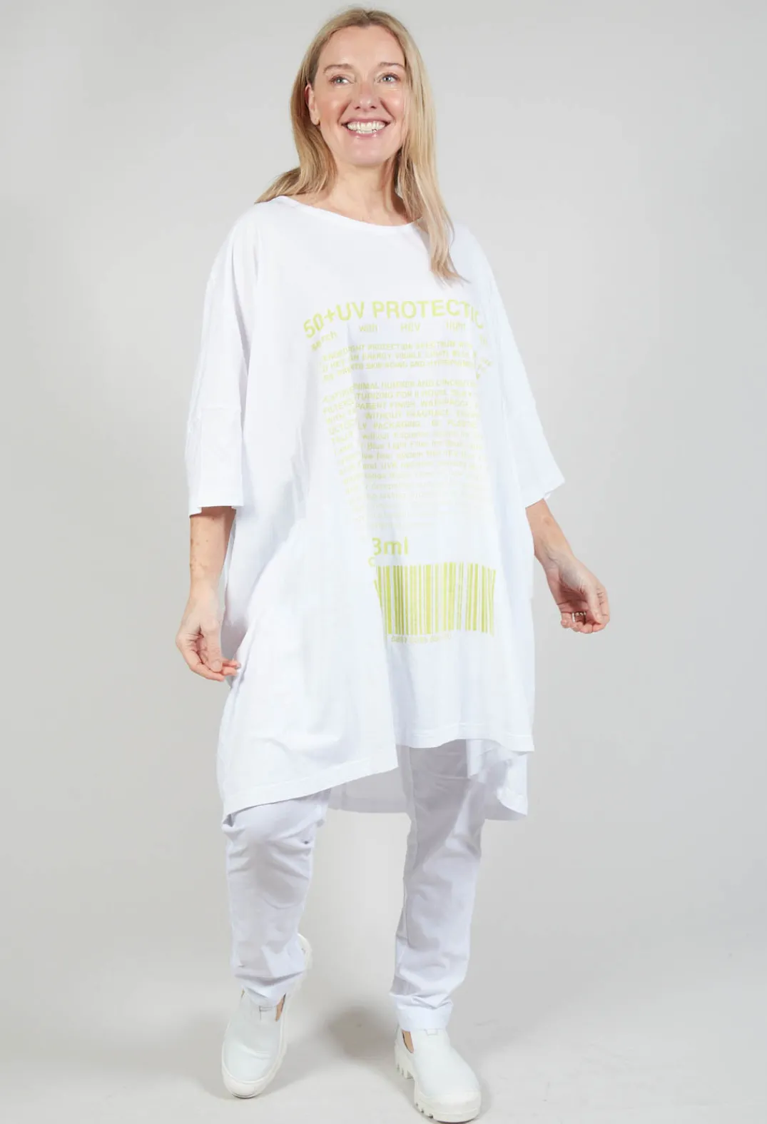 Rundholz Black Label Dresses^Relaxed Fit Jersey Dress with Motif in Sun Print