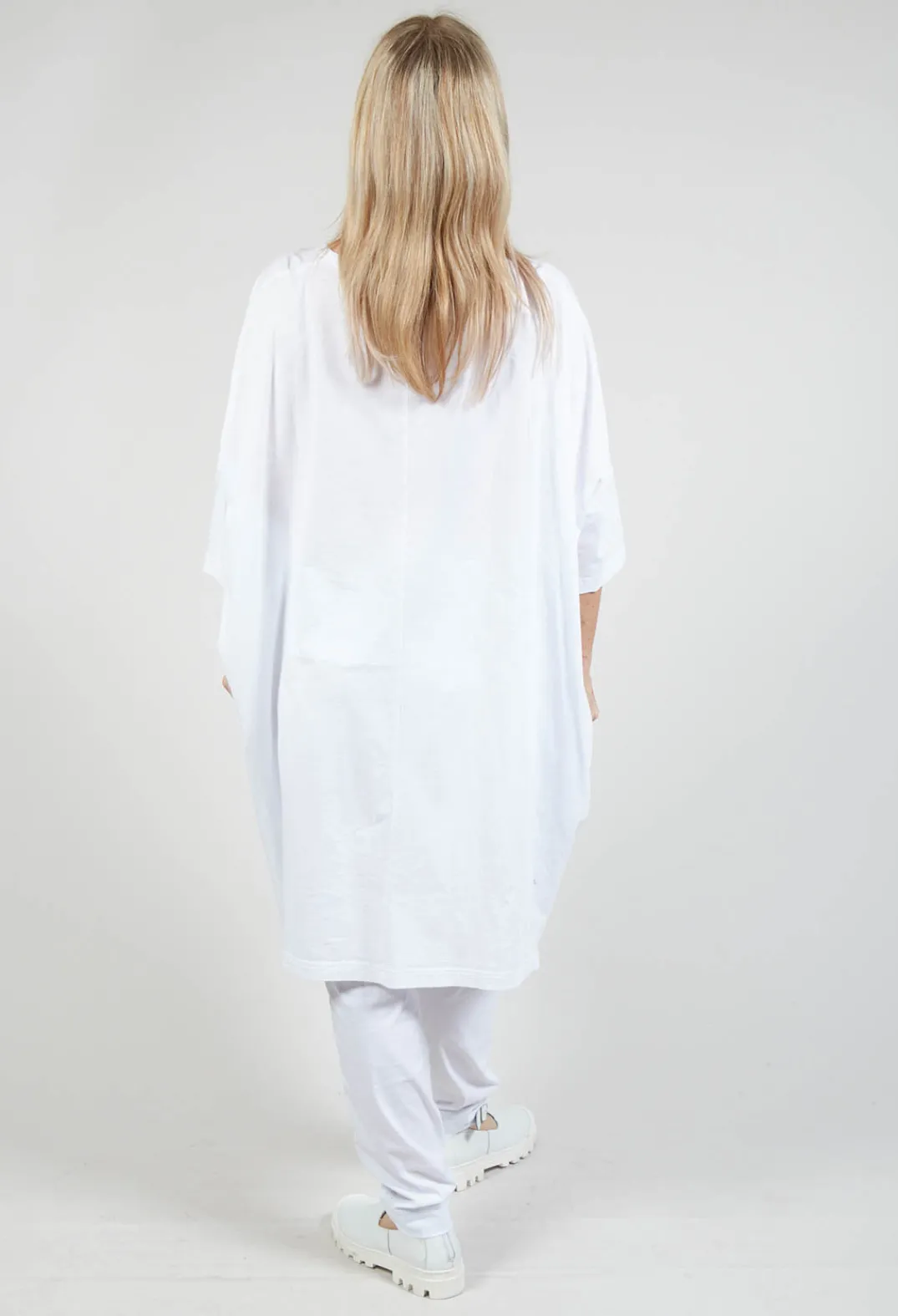 Rundholz Black Label Dresses^Relaxed Fit Jersey Dress with Motif in Lime Print