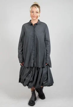 Rundholz Dip Shirts & Blouses^Relaxed Fit Shirt in Coal Cloud