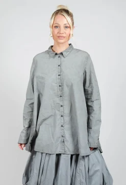 Rundholz Dip Shirts & Blouses^Relaxed Fit Shirt in Pencil Cloud