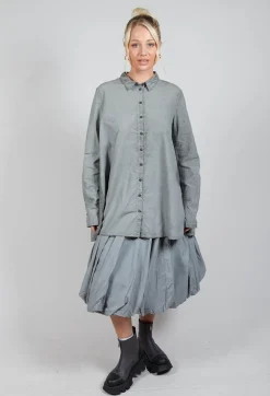 Rundholz Dip Shirts & Blouses^Relaxed Fit Shirt in Pencil Cloud