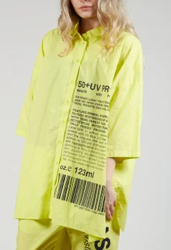 Rundholz Black Label Shirts & Blouses^Relaxed Fit Shirt with Lettering Motif in Sun Print