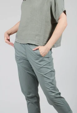 Elemente Clemente Trousers^Relaxed Geisha Trousers in Eucalyptus