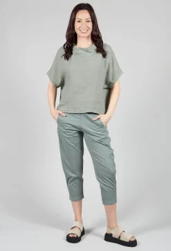 Elemente Clemente Trousers^Relaxed Geisha Trousers in Eucalyptus