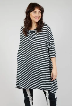 Rundholz Black Label Dresses^Relaxed Jersey Dress in Black Print