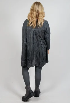 Rundholz Mainline Tops^Relaxed Jersey Top in Slate Cloud