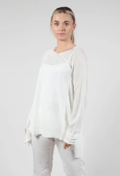 Rundholz Mainline Jumpers^Relaxed Jumper in Starwhite