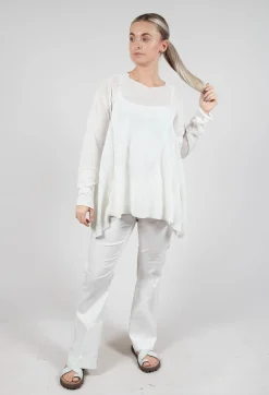 Rundholz Mainline Jumpers^Relaxed Jumper in Starwhite