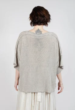 Rundholz Mainline Jumpers^Relaxed Knitted Top in Dust