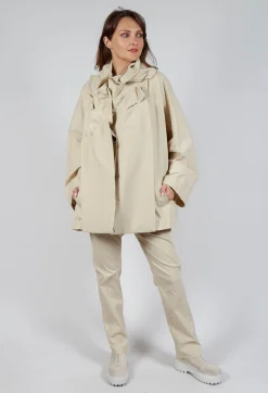 Rundholz Mainline Jackets^Relaxed Ruched Jacket in Bone