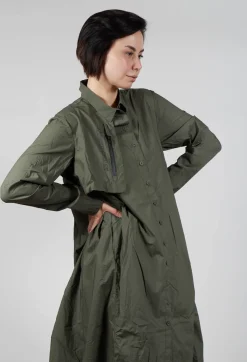 Rundholz Black Label Dresses^Relaxed Shirt Dress in Camp Print