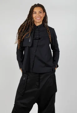 Rundholz Black Label Shirts & Blouses^Relaxed Shirt in Black Print