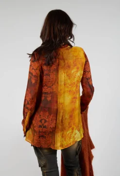 Masnada Shirts & Blouses^Renaissance Shirt in Stained Orange