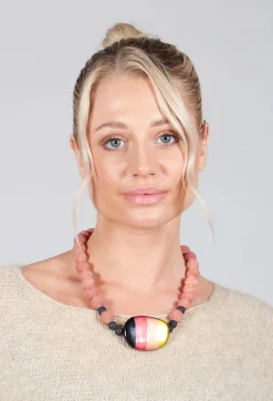 Beatrice Markatos Necklaces^Resin Necklace in Coral