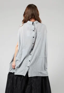 Pluslavie Shirts & Blouses^Reversible Shirt in Light Grey