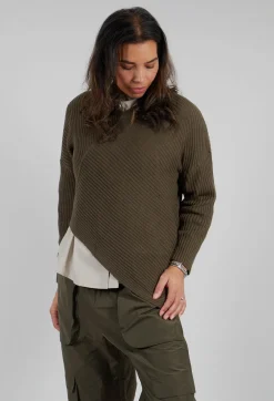 Bitte Kai Rand Shirts & Blouses^Rib Knit Jumper in Khaki
