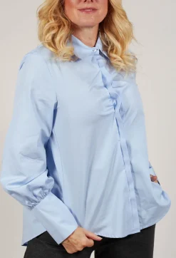 Beatrice B Shirts & Blouses^Ride Shirt in Blue