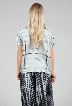 Bianco Levrin Shirts & Blouses^Ridere Reversible Shirt in Black and White