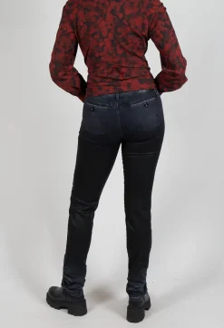 High Trousers^Rigorous Jeans in Black