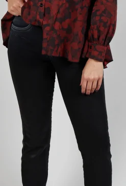 High Trousers^Rigorous Jeans in Black