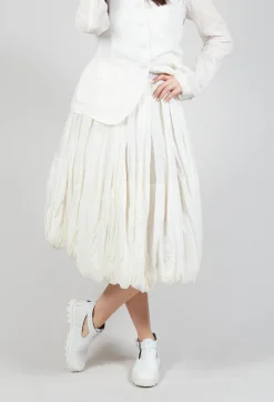 Rundholz Mainline Skirts^Ruched Balloon Skirt in Callas Stiff