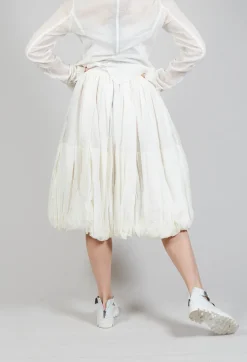 Rundholz Mainline Skirts^Ruched Balloon Skirt in Callas Stiff