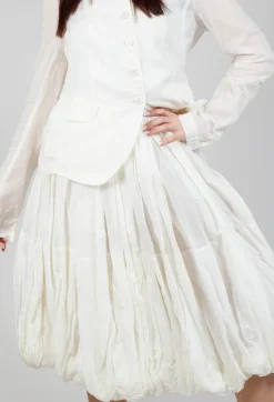 Rundholz Mainline Skirts^Ruched Balloon Skirt in Callas Stiff