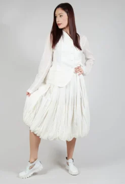 Rundholz Mainline Skirts^Ruched Balloon Skirt in Callas Stiff