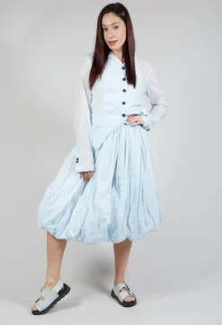 Rundholz Mainline Skirts^Ruched Balloon Skirt in Enzian 10% Stiff
