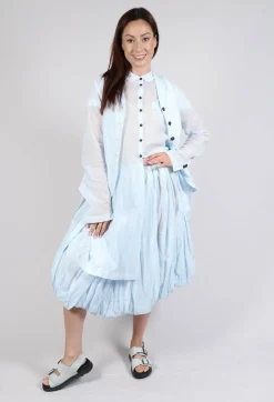 Rundholz Mainline Skirts^Ruched Balloon Skirt in Enzian 10% Stiff