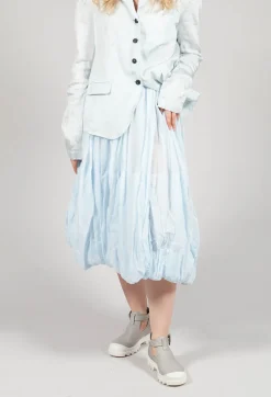 Rundholz Mainline Skirts^Ruched Balloon Skirt in Enzian 10% Stiff
