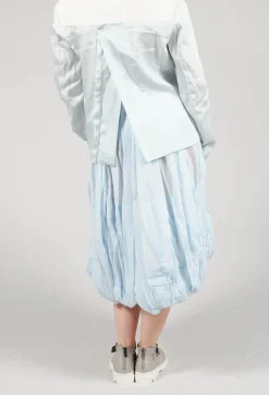 Rundholz Mainline Skirts^Ruched Balloon Skirt in Enzian 10% Stiff