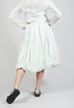 Rundholz Mainline Skirts^Ruched Balloon Skirt in Tulip 10% Stiff