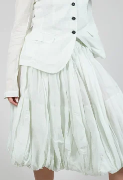 Rundholz Mainline Skirts^Ruched Balloon Skirt in Tulip 10% Stiff