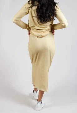 Rundholz Dip Skirts^Ruched Skirt in Wax Cloud