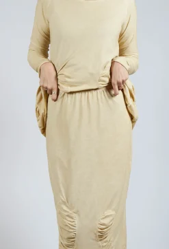 Rundholz Dip Skirts^Ruched Skirt in Wax Cloud