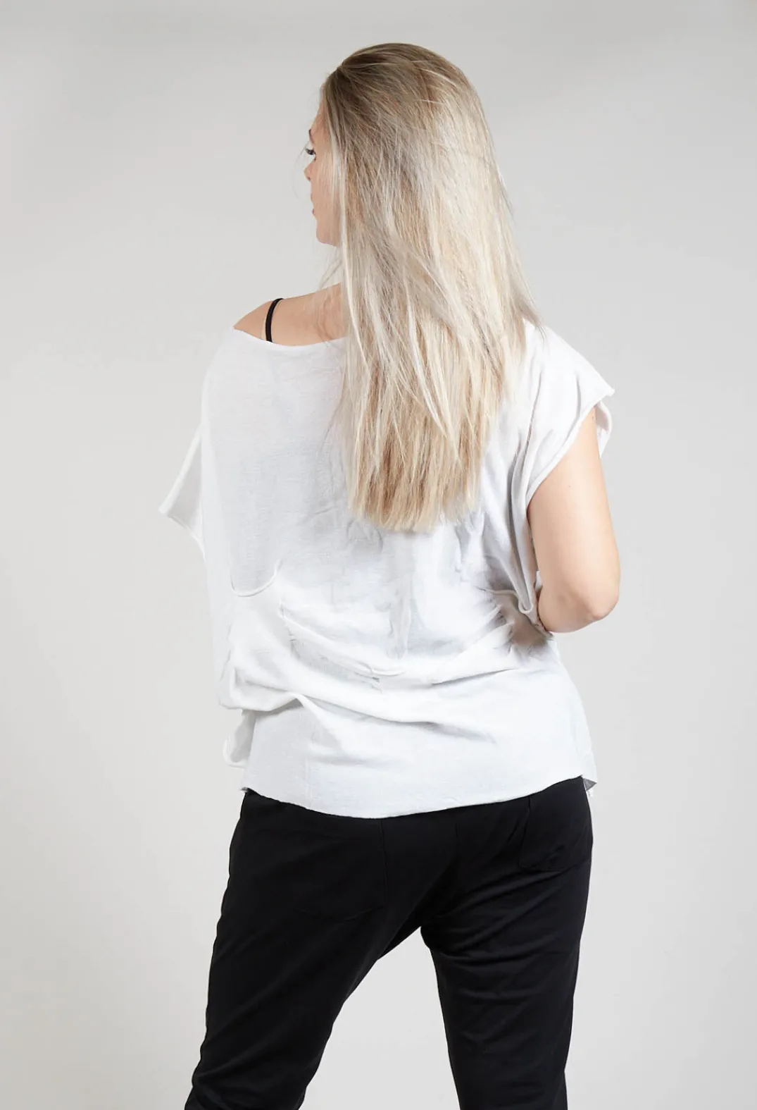 Philomena Christ Jumpers^Ruched Sleeveless Sweater in White